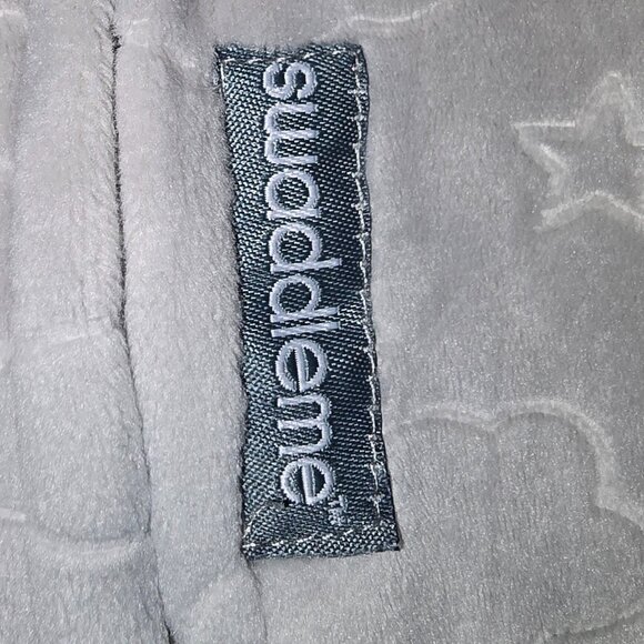2 Grey Fleece swaddlers for new borns, Swaddle Me,size 0-2 months - Picture 5 of 11